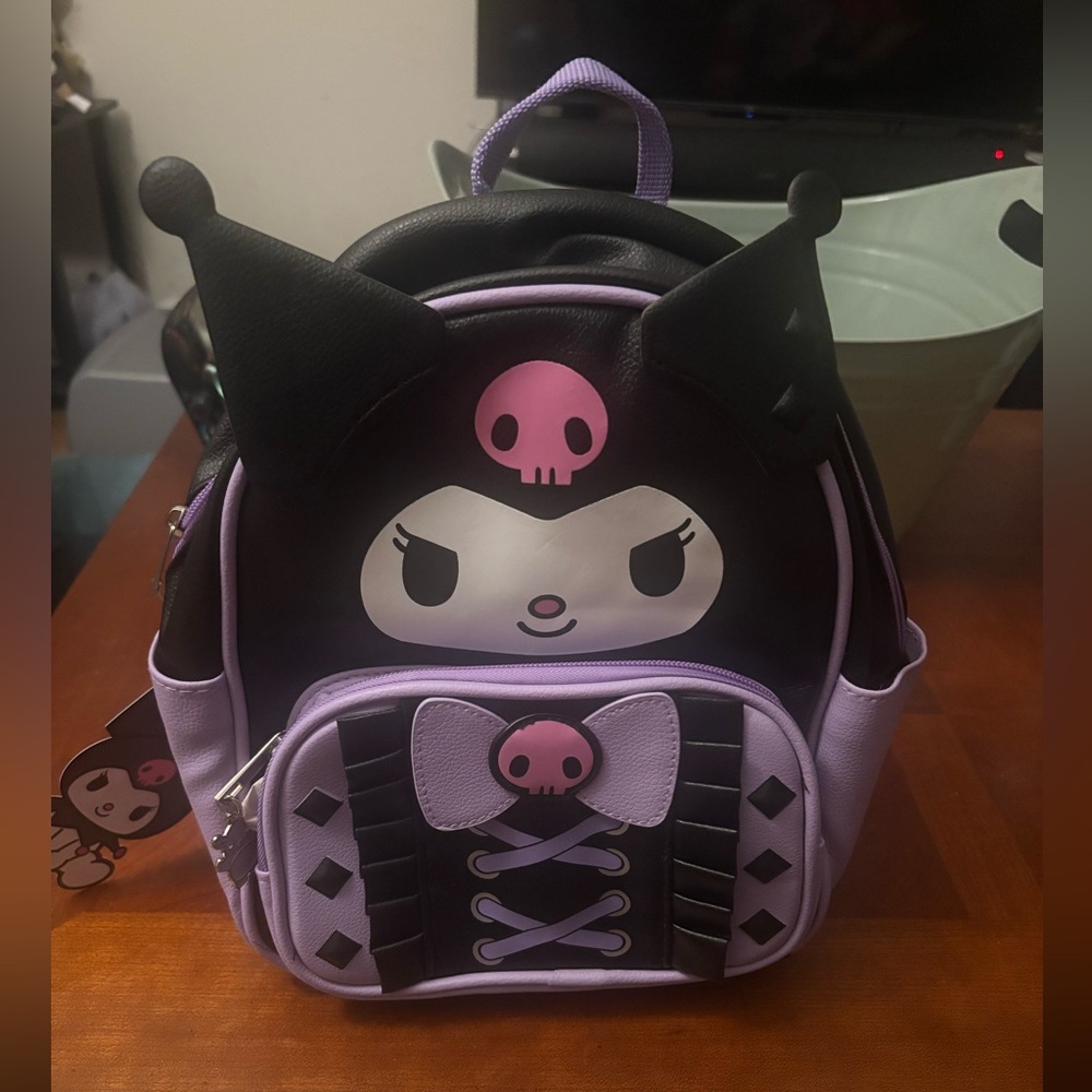 Kuromi mini backpack nwt